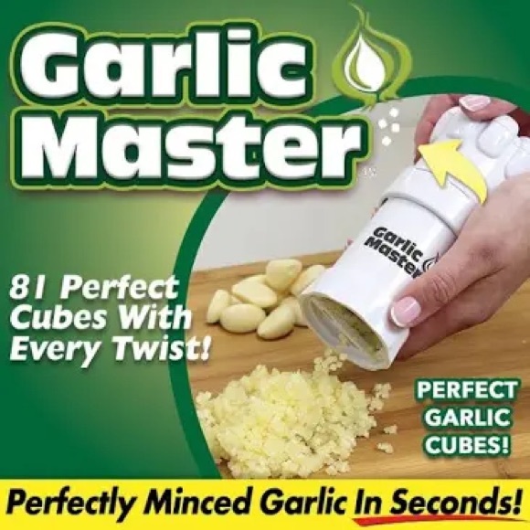 As Seen On TV Other - Garlic Master Premium Quality Garlic Cutter with Directions - Used Once